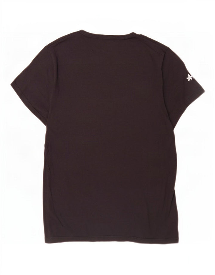 Ανδρικό T-Shirt Diadora Top μεγάλο μαύρο βαμβακερό