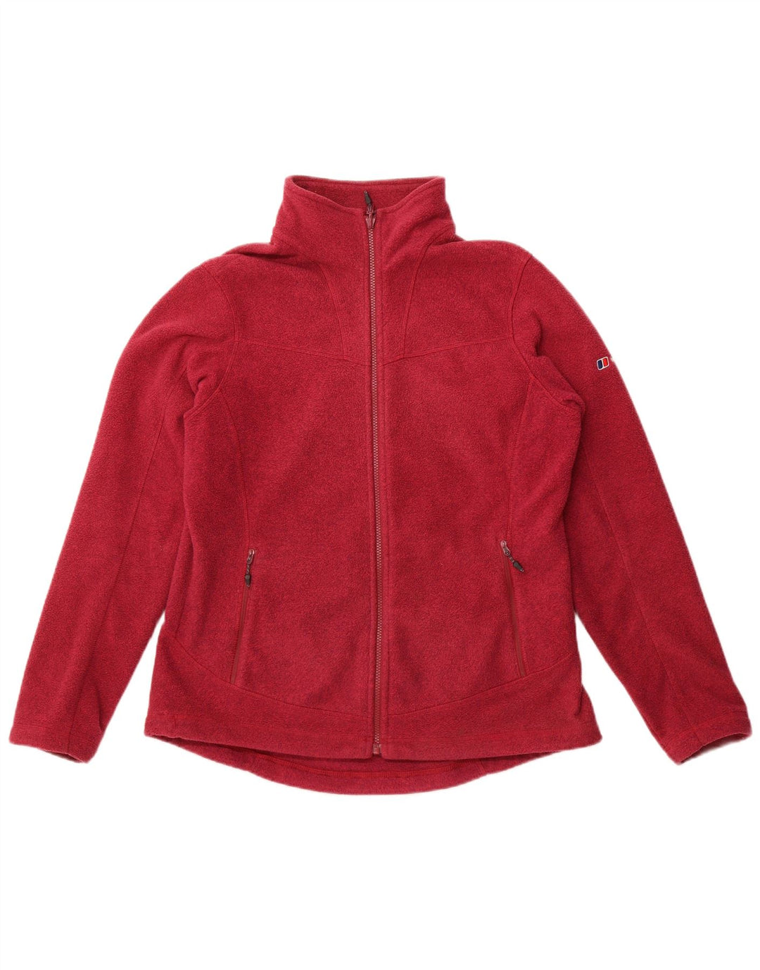 Berghaus Γυναικείο Fleece Jacket UK 16 Large Burgundy