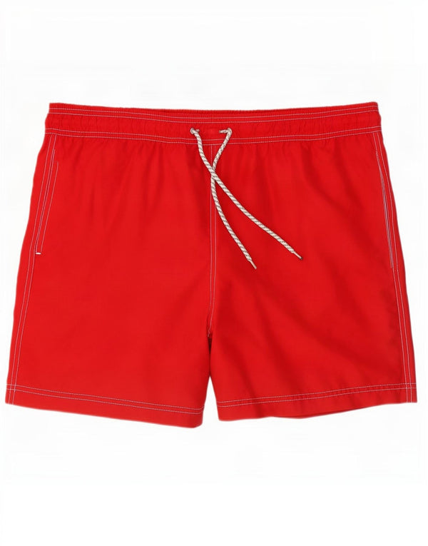 Marks & Spencer Mens Swimming Shorts XL Red Polyester