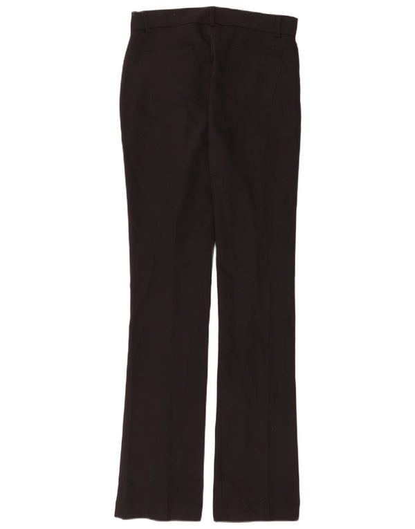 Zara Γυναικείο Bootcut Casual Παντελόνι EU 36 XS W26 L33 Μαύρο
