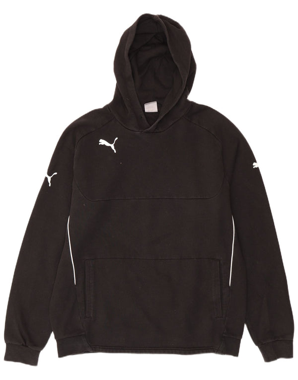 Puma Mens Hoodie Jumper XL Μαύρο βαμβακερό