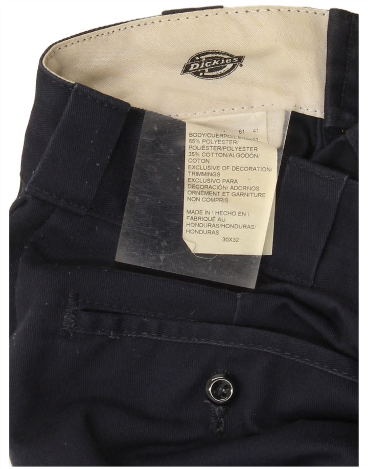 DICKIES Ανδρικό ίσιο παντελόνι Chino W30 L32 Navy Blue Polyester