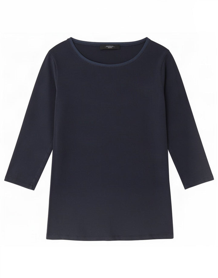 Max Mara Γυναικείο Σαββατοκύριακο μανίκι 3/4 UK 14 Medium Navy Blue