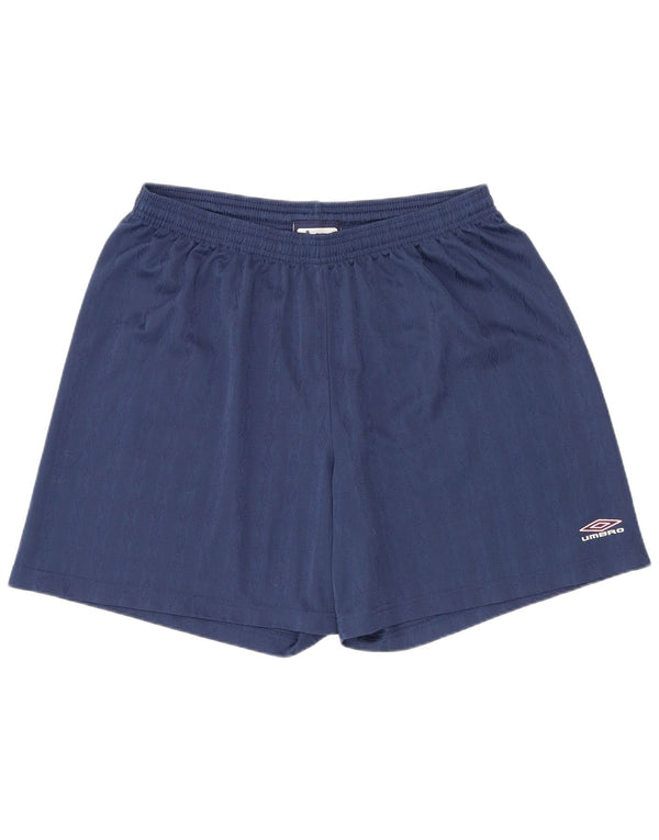 Γυναικείο αθλητικό σορτς Umbro XL Navy Blue Geometric Sports