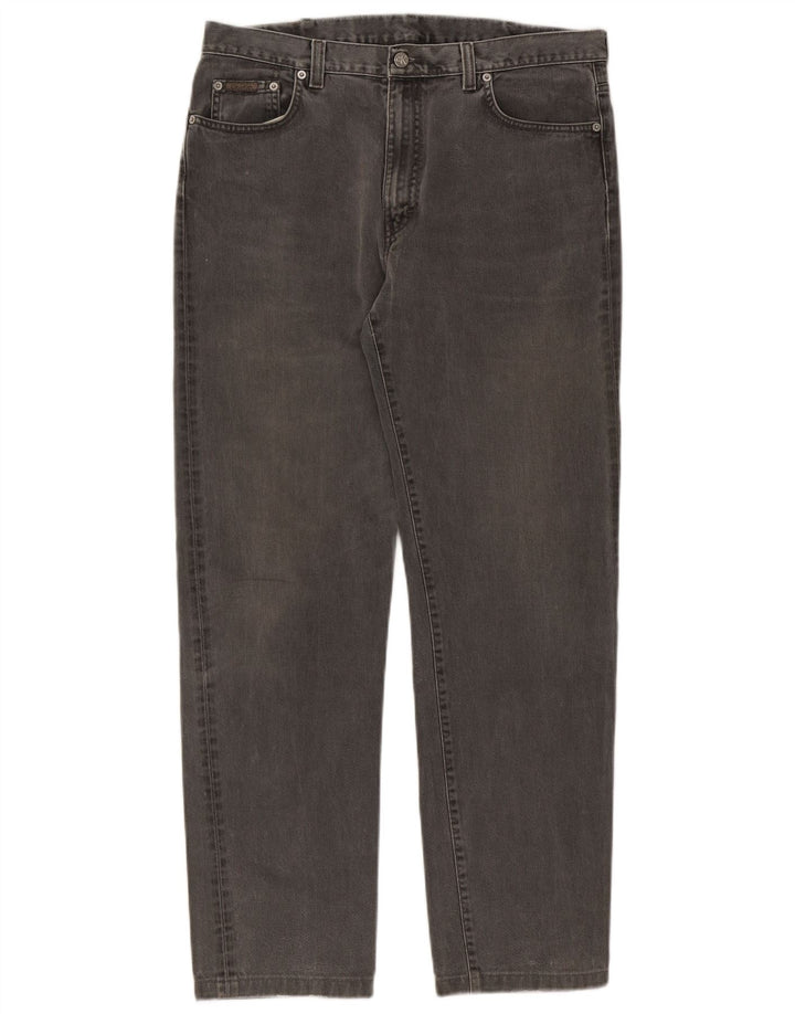 Ανδρικό τζιν ίσιο Calvin Klein W34 L30 Γκρι