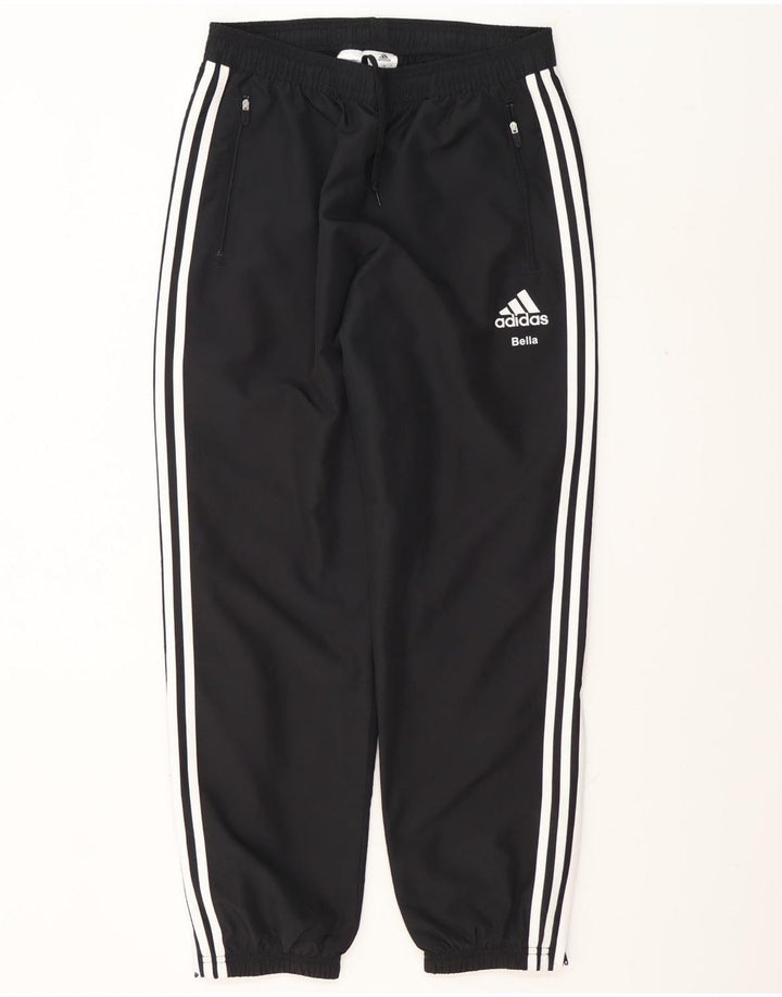 Ανδρική φόρμα Adidas Παντελόνι Joggers Μεσαίο Μαύρο Ριγέ Πολυεστέρας