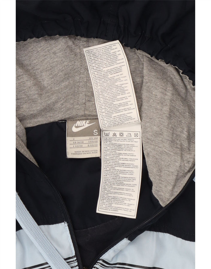 Ανδρική φόρμα Nike με κουκούλα Top μπουφάν UK 36/38 Small Blue Colourblock