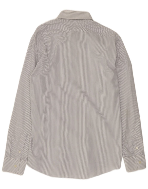 Ανδρικό πουκάμισο Calvin Klein Slim Fit Μέγεθος 41 16 Large White Ripe Βαμβακερό
