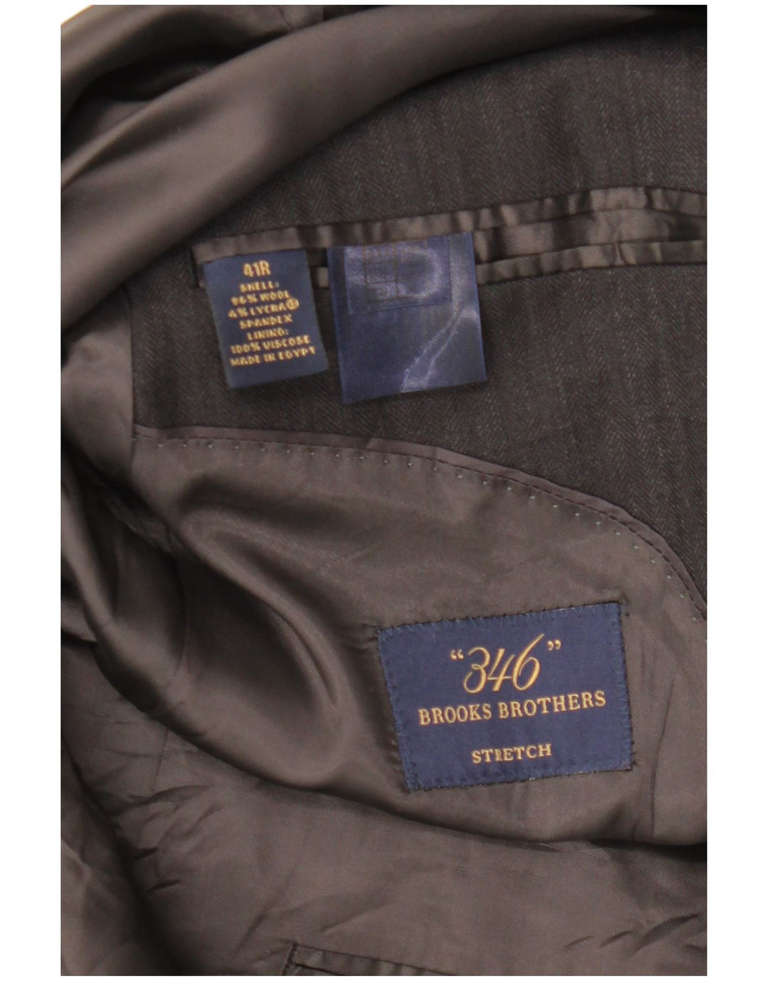 BROOKS BROTHERS Ανδρικό σακάκι 346 blazer UK 41 μεγάλο μαύρο ρίγες