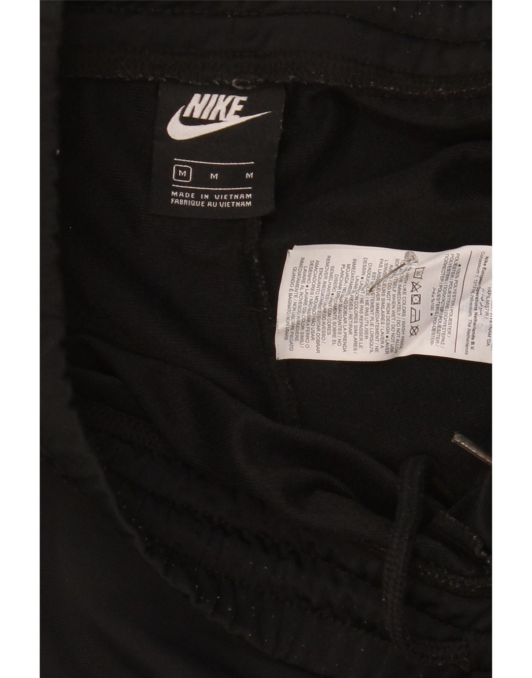 Ανδρική αθλητική φόρμα Nike, μεσαίο μαύρο πολυεστέρα