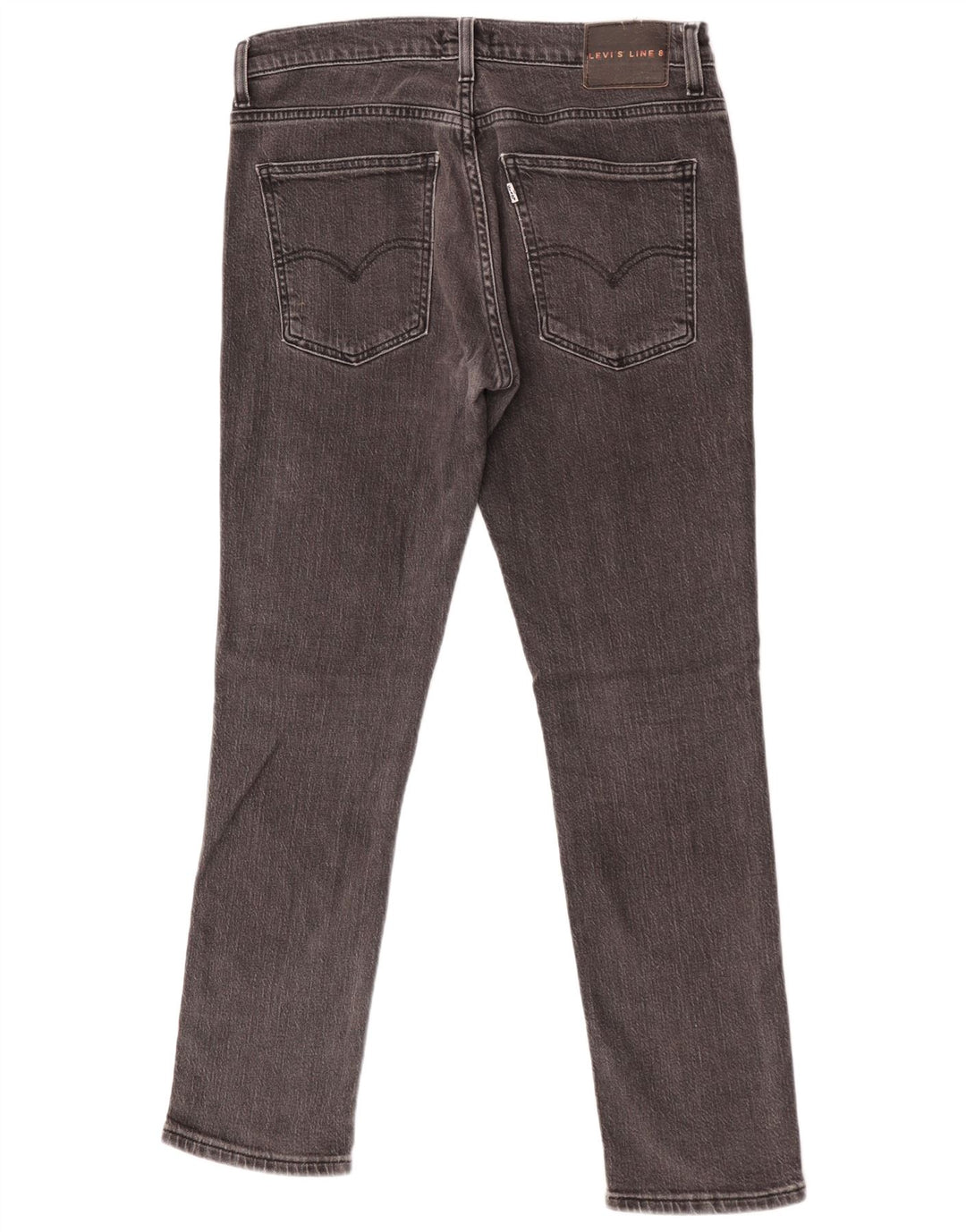 Levi's Mens Line 8 Slim Jeans W32 L30 Γκρι βαμβακερό