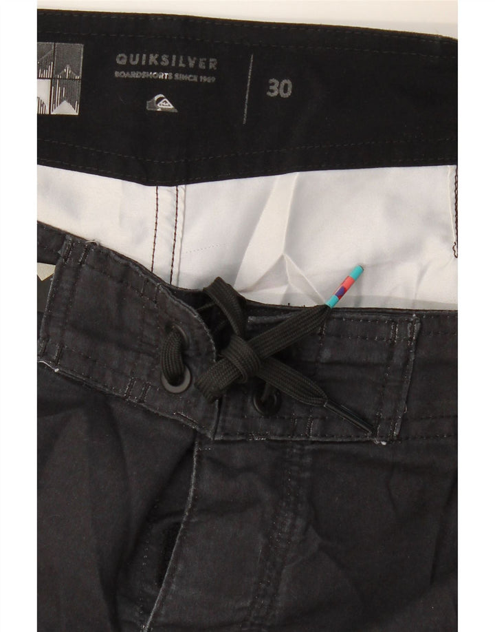 Ανδρικό σορτς κολύμβησης QUIKSILVER μεσαίο πολύχρωμο μπλοκ χρώματος