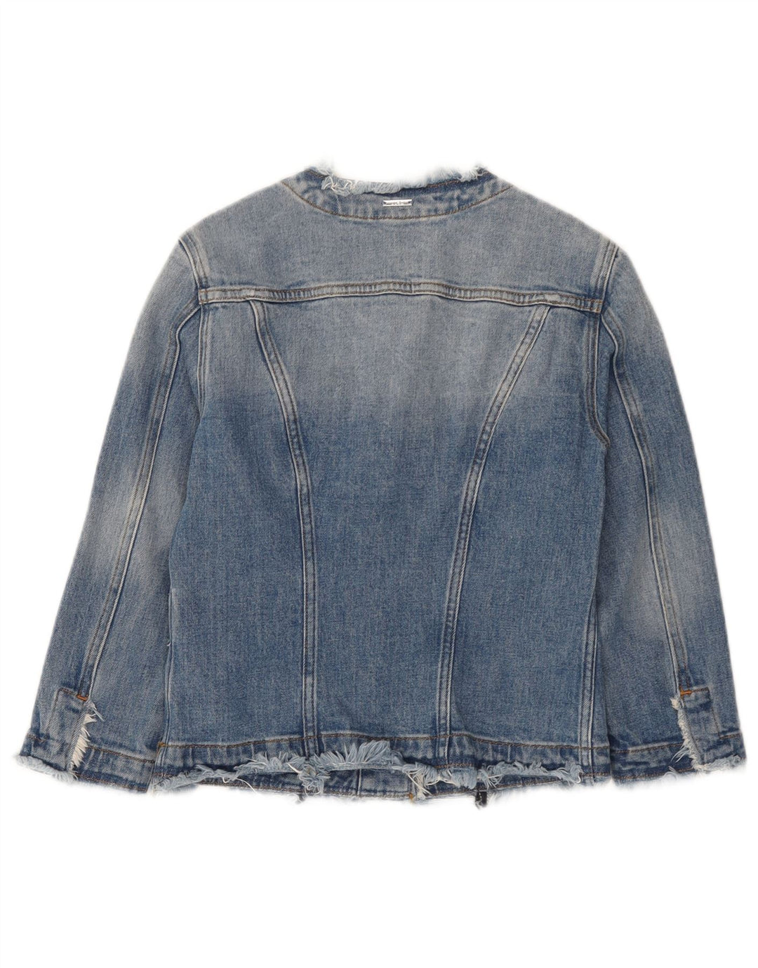 Liu Jo Γυναικείο Τζιν Μπουφάν UK 8 Small Blue Cotton