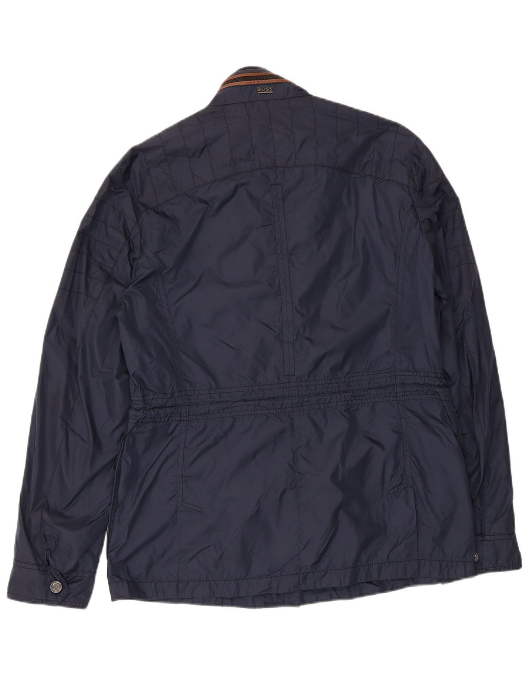 Ανδρικό μπουφάν HUGO BOSS Utility EU 46 Small Navy Blue Polyamide