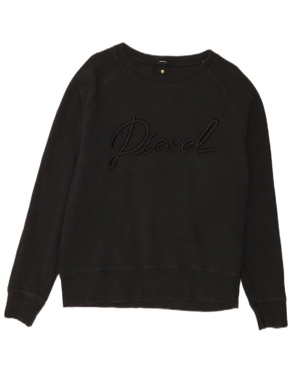 Ανδρικό γραφικό φούτερ DIESEL Jumper Small Black