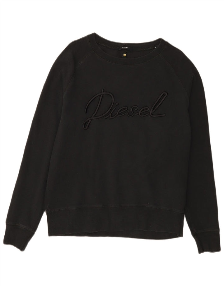 Ανδρικό γραφικό φούτερ DIESEL Jumper Small Black