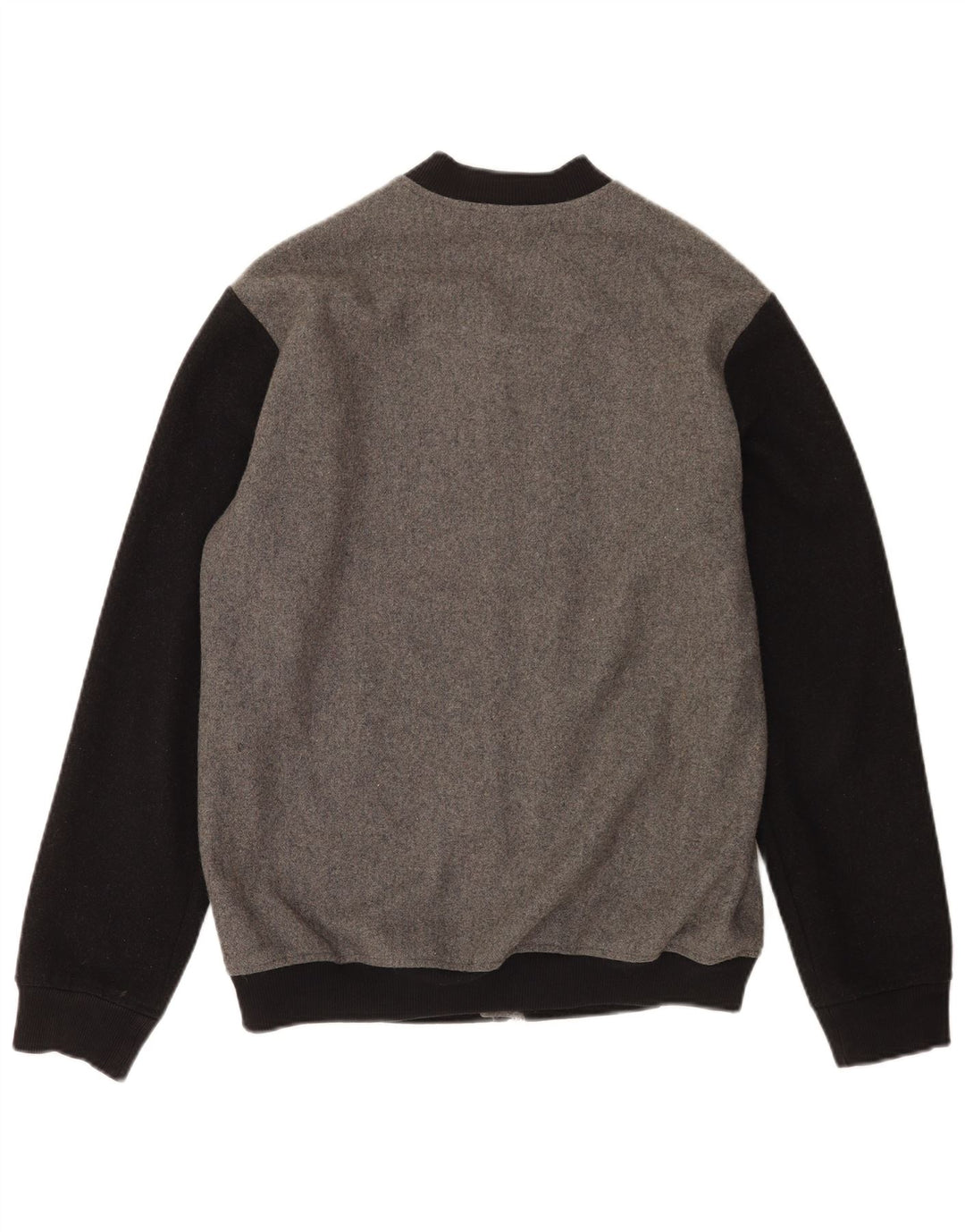 Ανδρικό μπουφάν Gianni Lupo Bomber UK 40 Large Grey Colourblock Wool