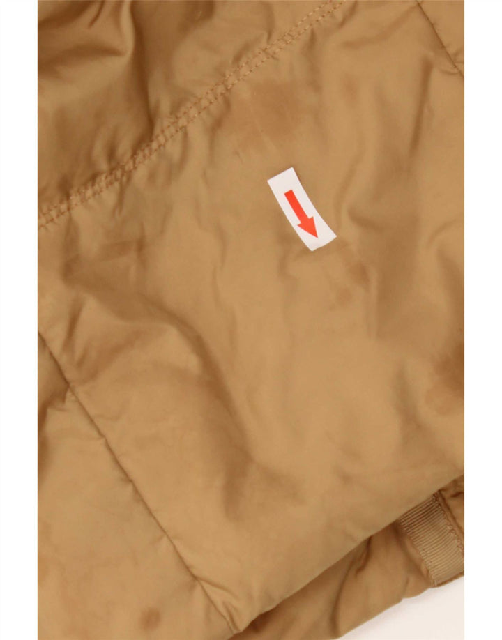 Tommy Hilfiger γυναικείο παλτό με κουκούλα UK 10 Small Brown Polyester