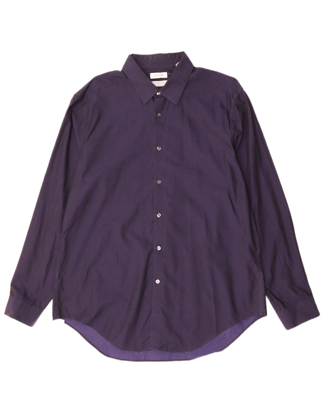 CALVIN KLEIN JEANS Ανδρικό πουκάμισο Slim Fit Μέγεθος 17 XL Navy Blue βαμβακερό