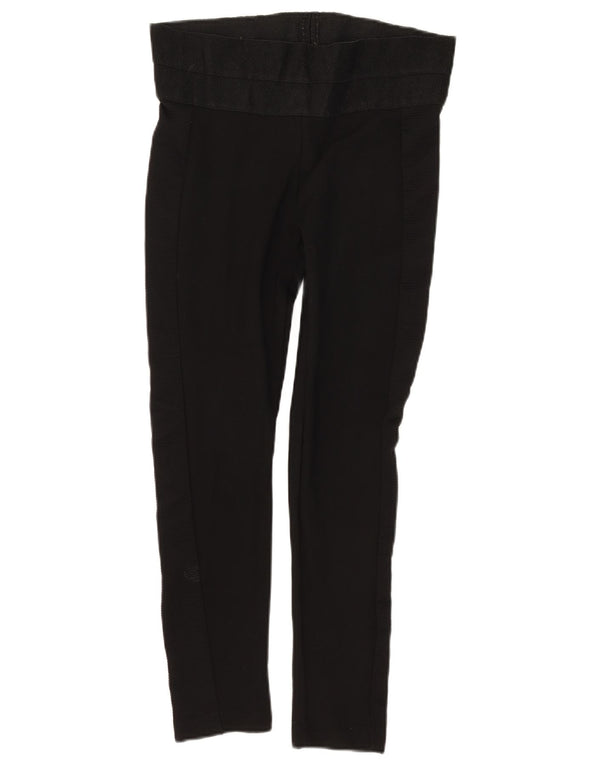 Zara Γυναικεία Κολάν Crop UK 14 Large Black