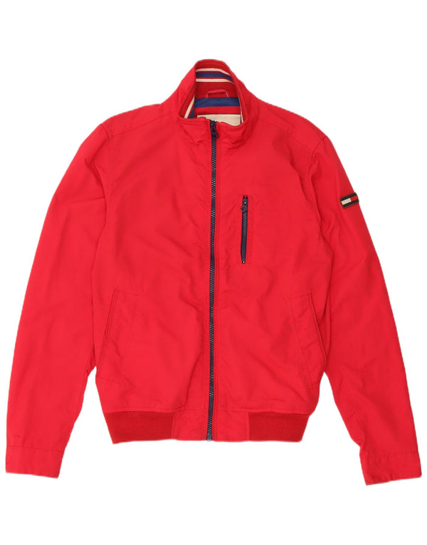 Ανδρικό μπουφάν Tommy Hilfiger UK 36 Small Red Nylon