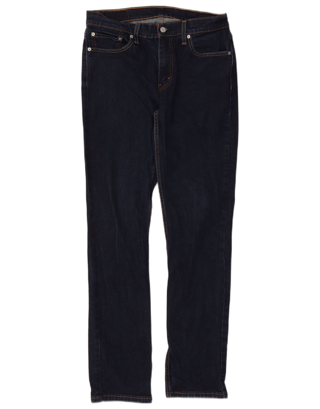 Levi's Mens 511 Slim Jeans W33 L34 Navy Blue Cotton