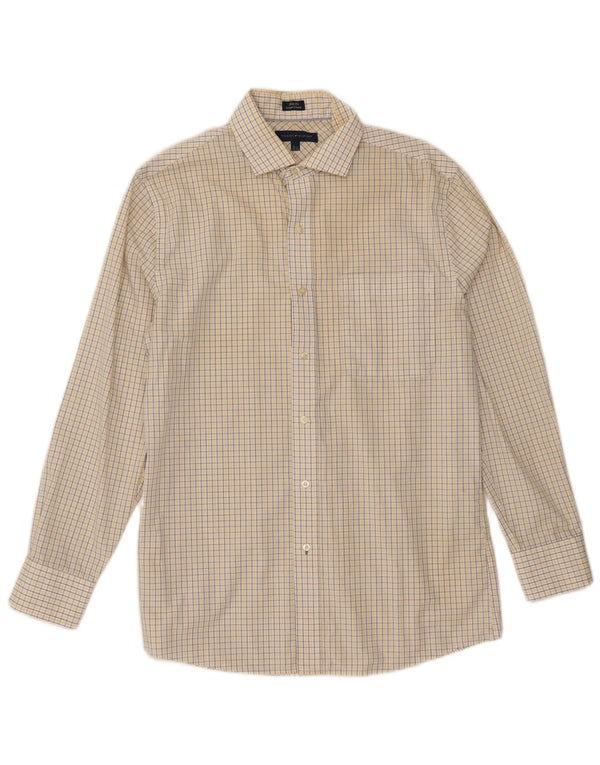 Ανδρικό πουκάμισο Tommy Hilfiger Slim Fit Size 15 1/2 Medium White Gingham