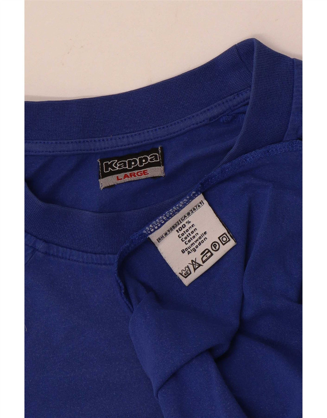 Ανδρικό T-Shirt Kappa Top μεγάλο μπλε βαμβακερό