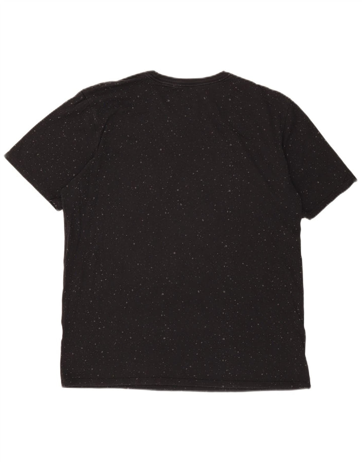 Jordan Ανδρικό γραφικό T-Shirt Top Large Black Spotted
