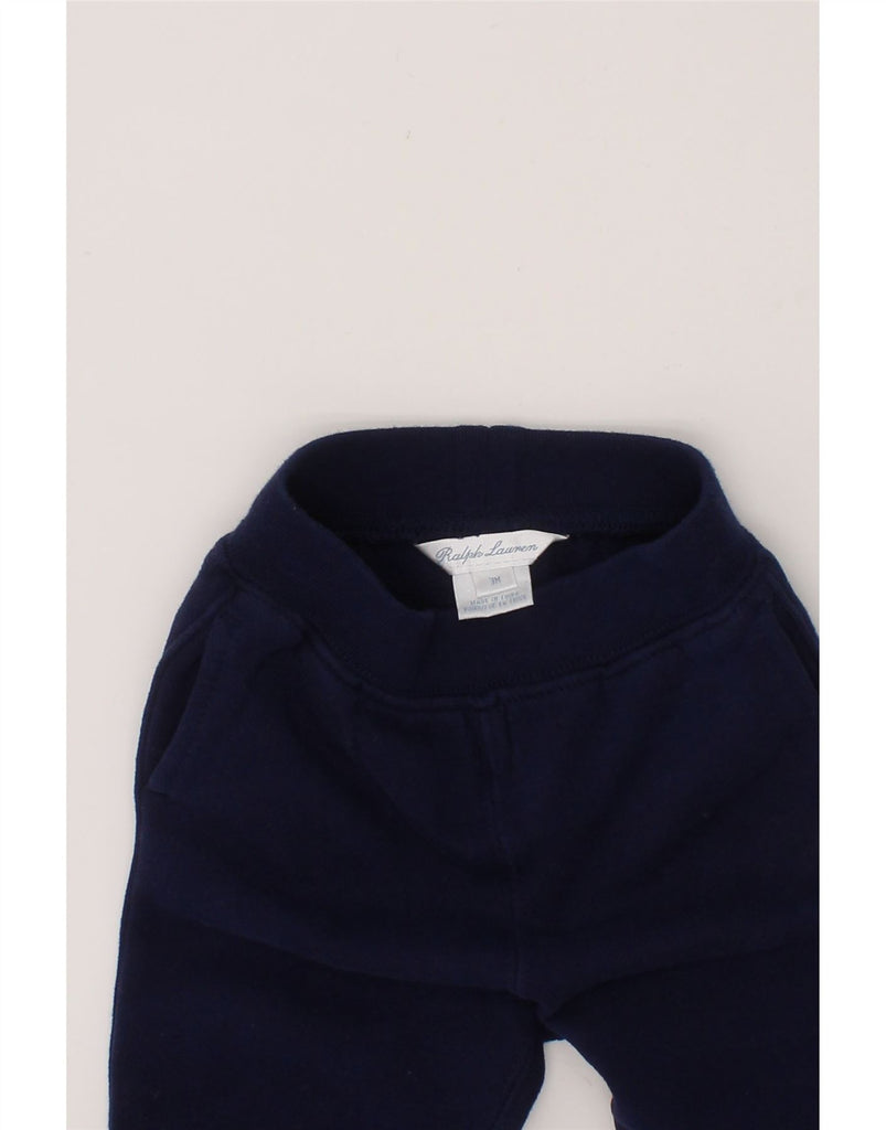 RALPH LAUREN Baby Boys Joggers Tracksuit Trousers 0-3 Months  Navy Blue Vintage Ralph Lauren and Second-Hand Ralph Lauren from Messina Hembry 