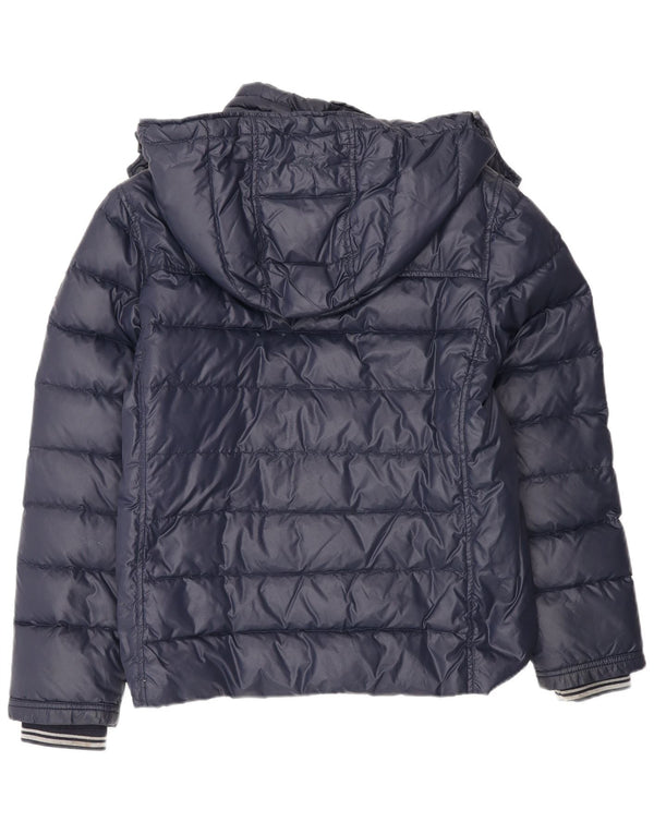 Μπουφάν Fay Girls Hooded 12-13 Years Navy Blue