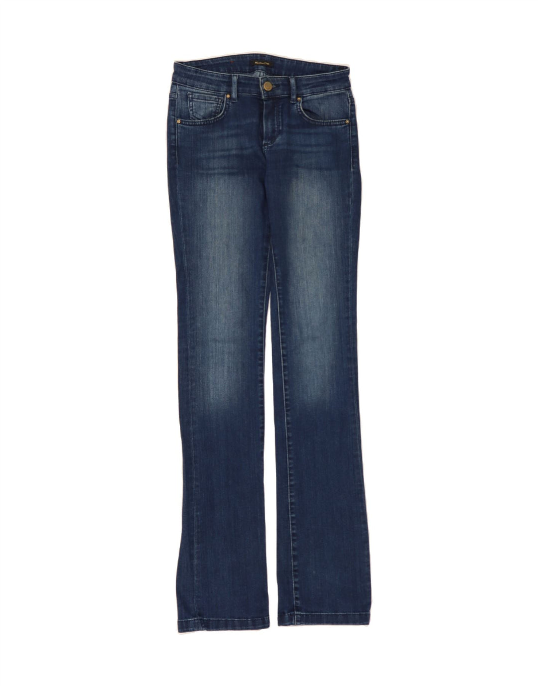MASSIMO DUTTI Womens Bootcut Jeans EU 36 XS W26 L34 Blue Cotton Vintage Massimo Dutti and Second-Hand Massimo Dutti from Messina Hembry 