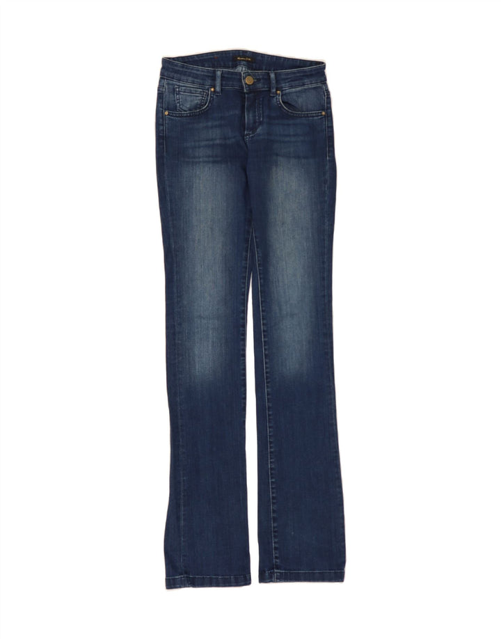 MASSIMO DUTTI Womens Bootcut Jeans EU 36 XS W26 L34 Blue Cotton Vintage Massimo Dutti and Second-Hand Massimo Dutti from Messina Hembry 
