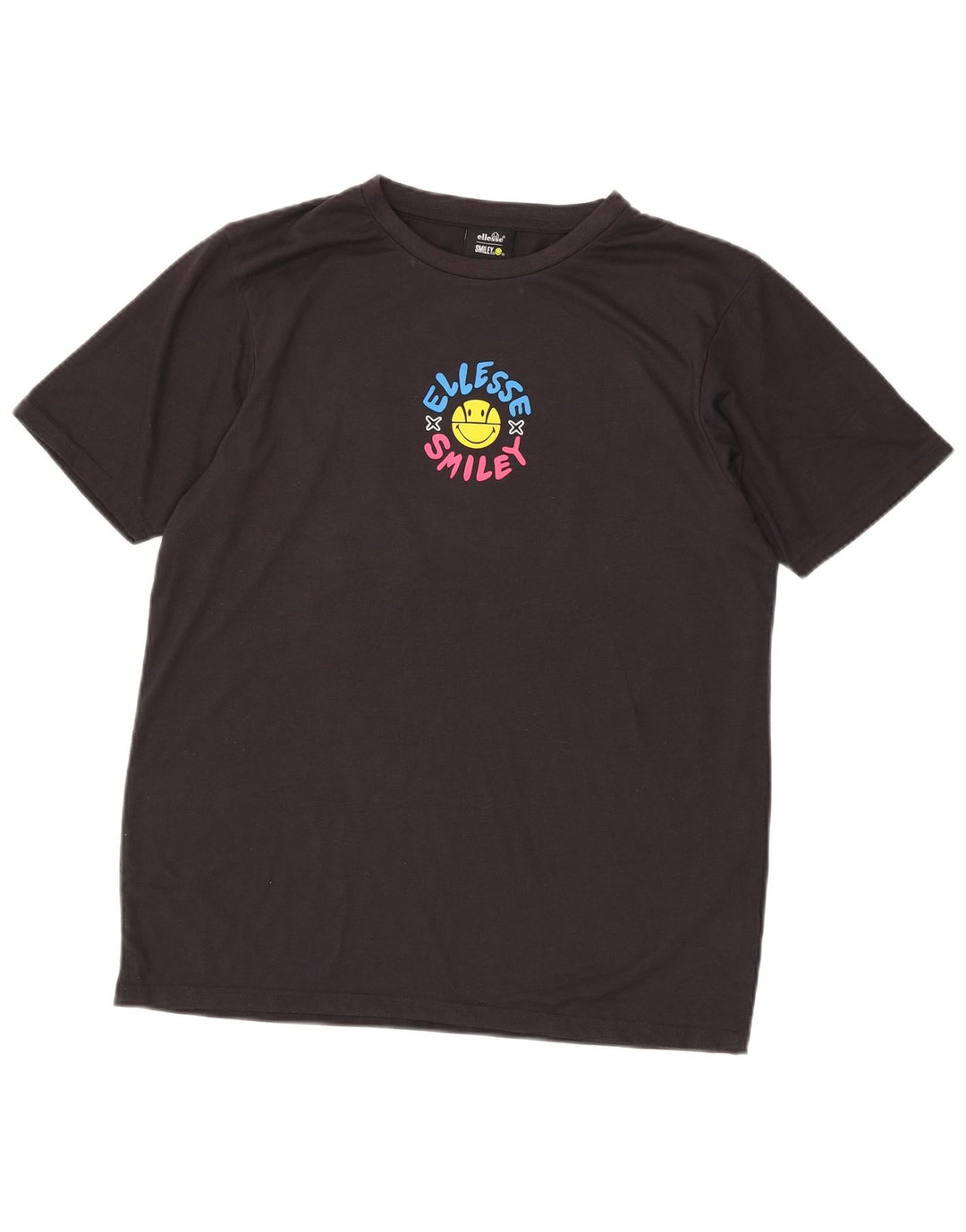 Ανδρικό γραφικό T-Shirt Ellesse Top Medium Μαύρο Πολυεστέρας