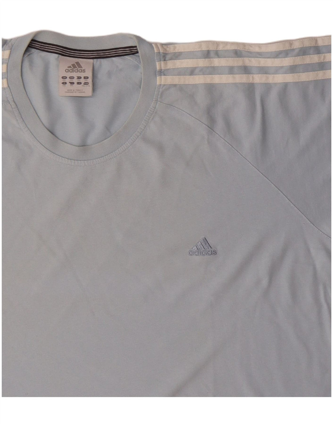 Ανδρικό T-Shirt Adidas Top 2XL Μπλε βαμβακερό