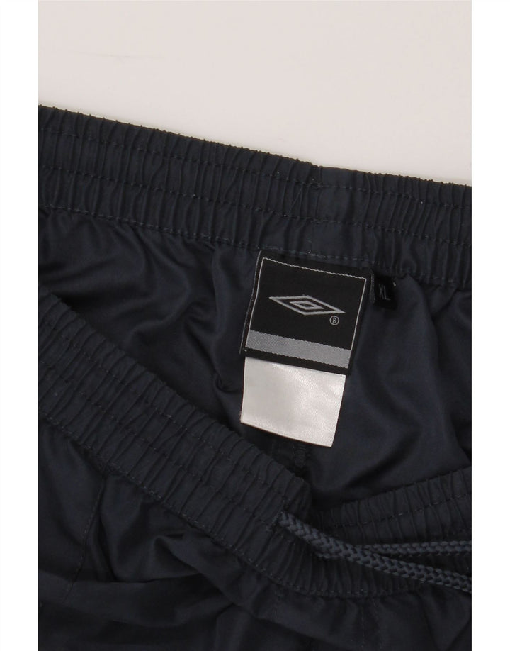 UMBRO Mens Sport Shorts XL Navy Blue Vintage Umbro and Second-Hand Umbro from Messina Hembry 