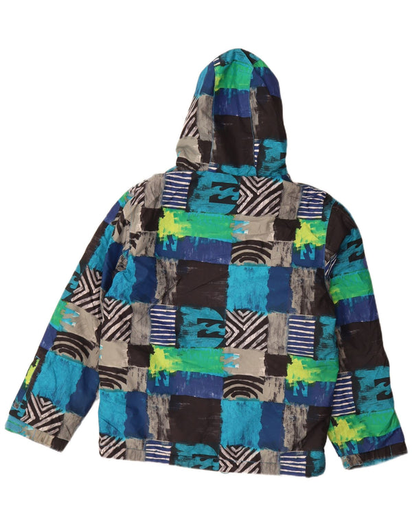 Μπουφάν Billabong Boys Hooded Ski 13-14 Years XL Πολύχρωμο Patchwork