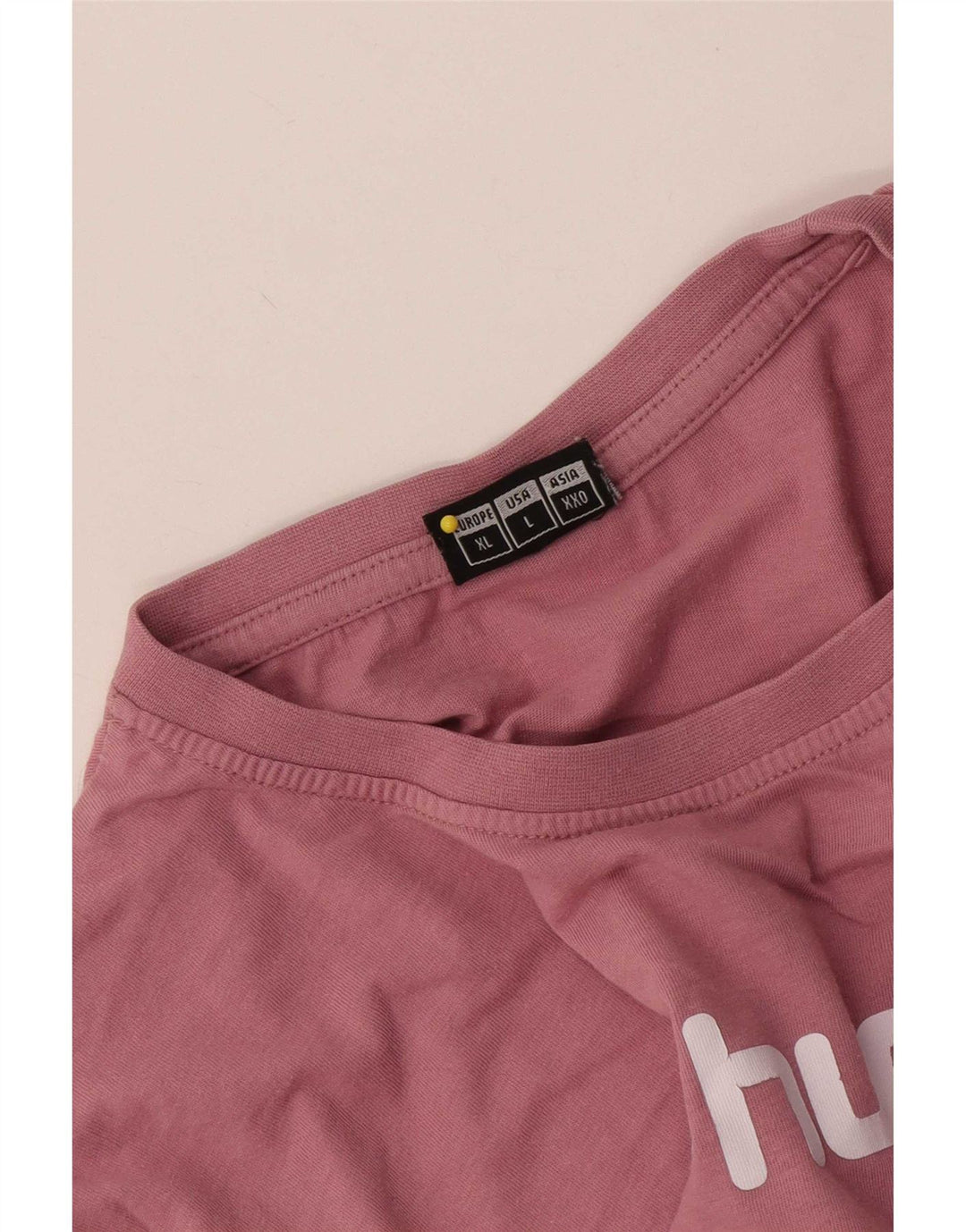 Ανδρικό γραφικό T-Shirt Hummel Top μεγάλο ροζ