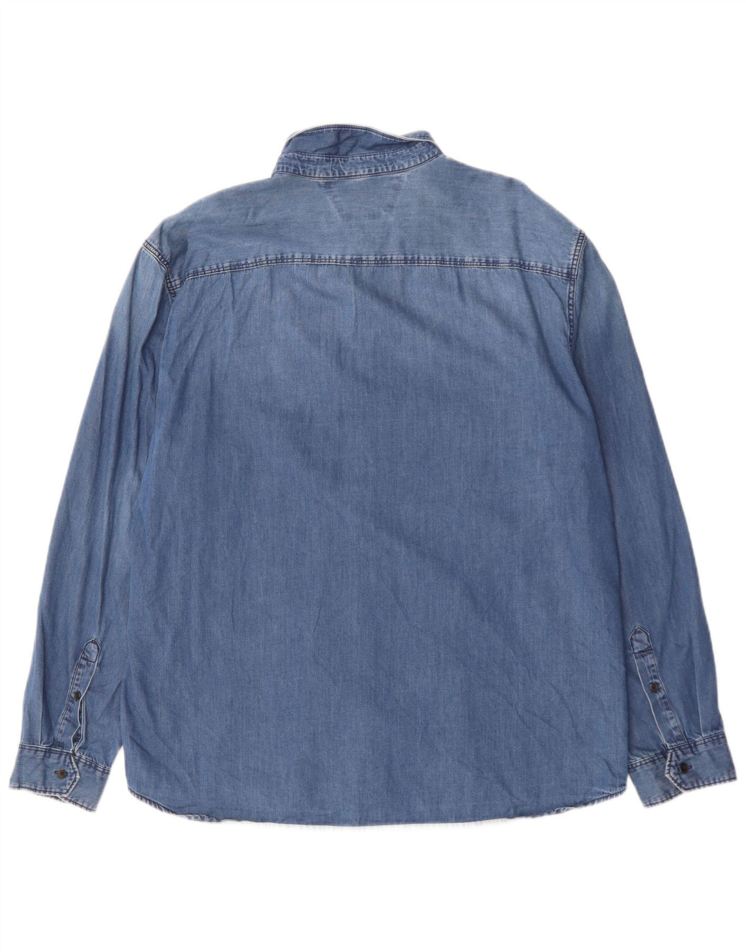 Ανδρικό τζιν πουκάμισο CALVIN KLEIN JEANS XL Μπλε βαμβακερό