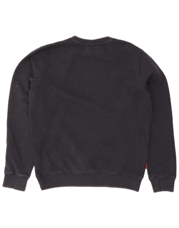 Ανδρικό φούτερ Superdry Jumper Large Navy Blue από βαμβάκι