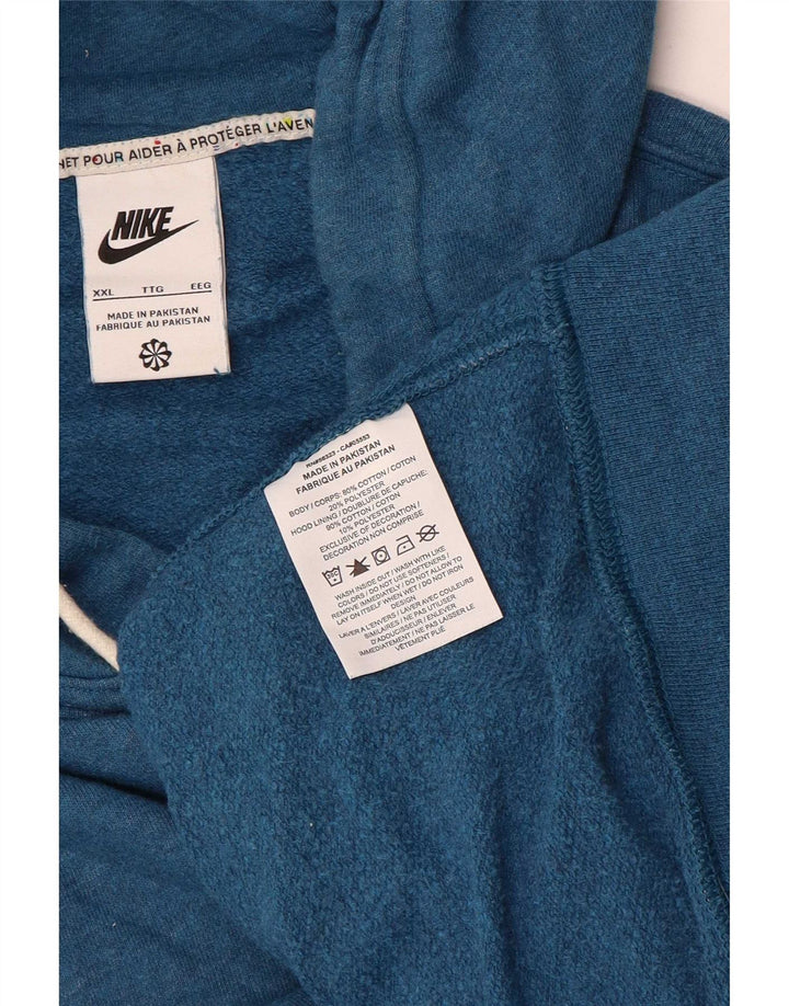 Ανδρικό φούτερ Nike Jumper 2XL Μπλε βαμβακερό