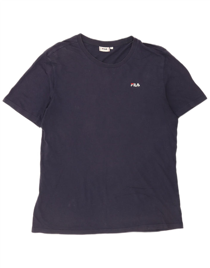 Ανδρικό T-Shirt Fila Top Large Navy Blue