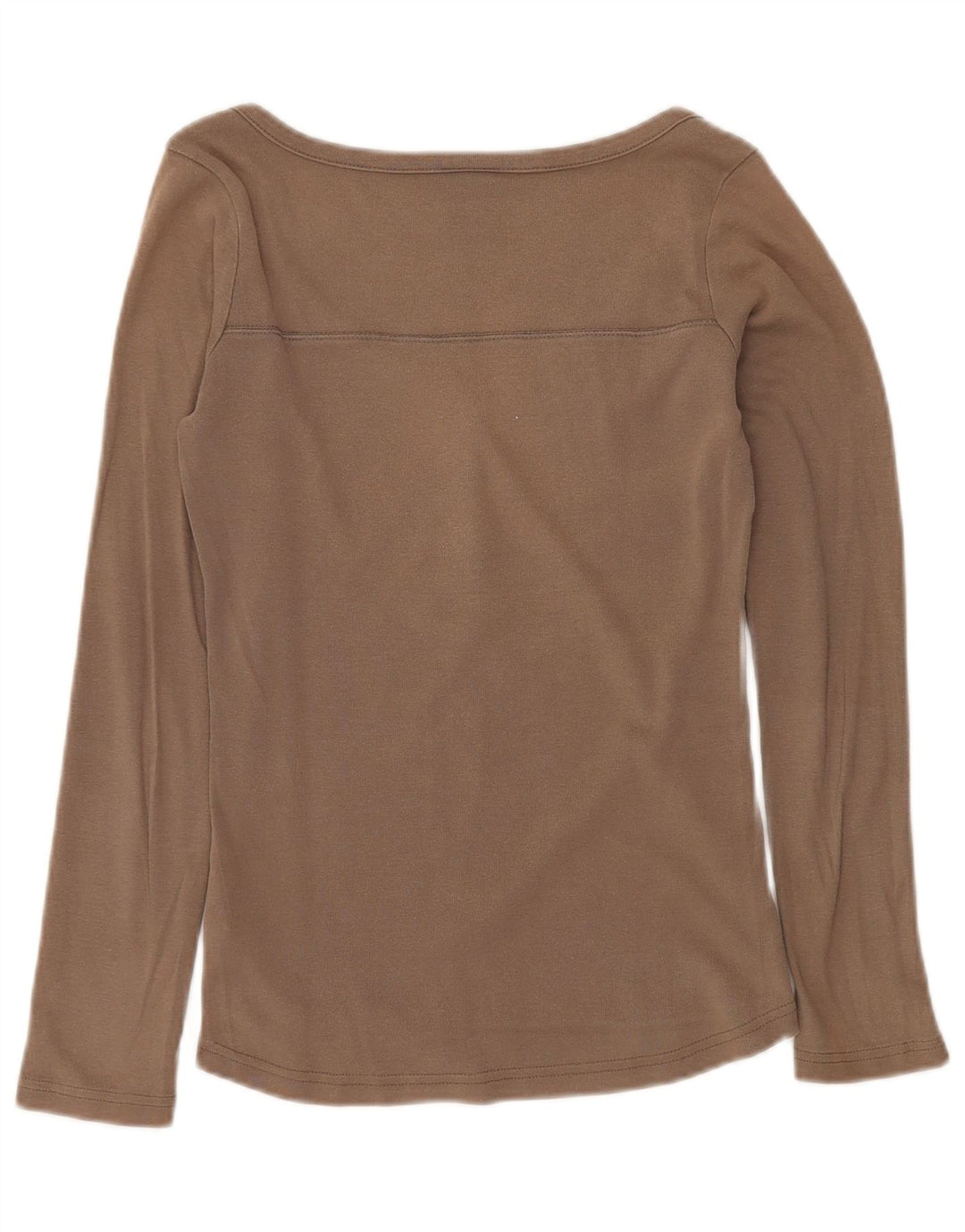 Γυναικείο τοπ NIKE μακρυμάνικο UK 8/10 Μικρό γκρι βαμβακερό