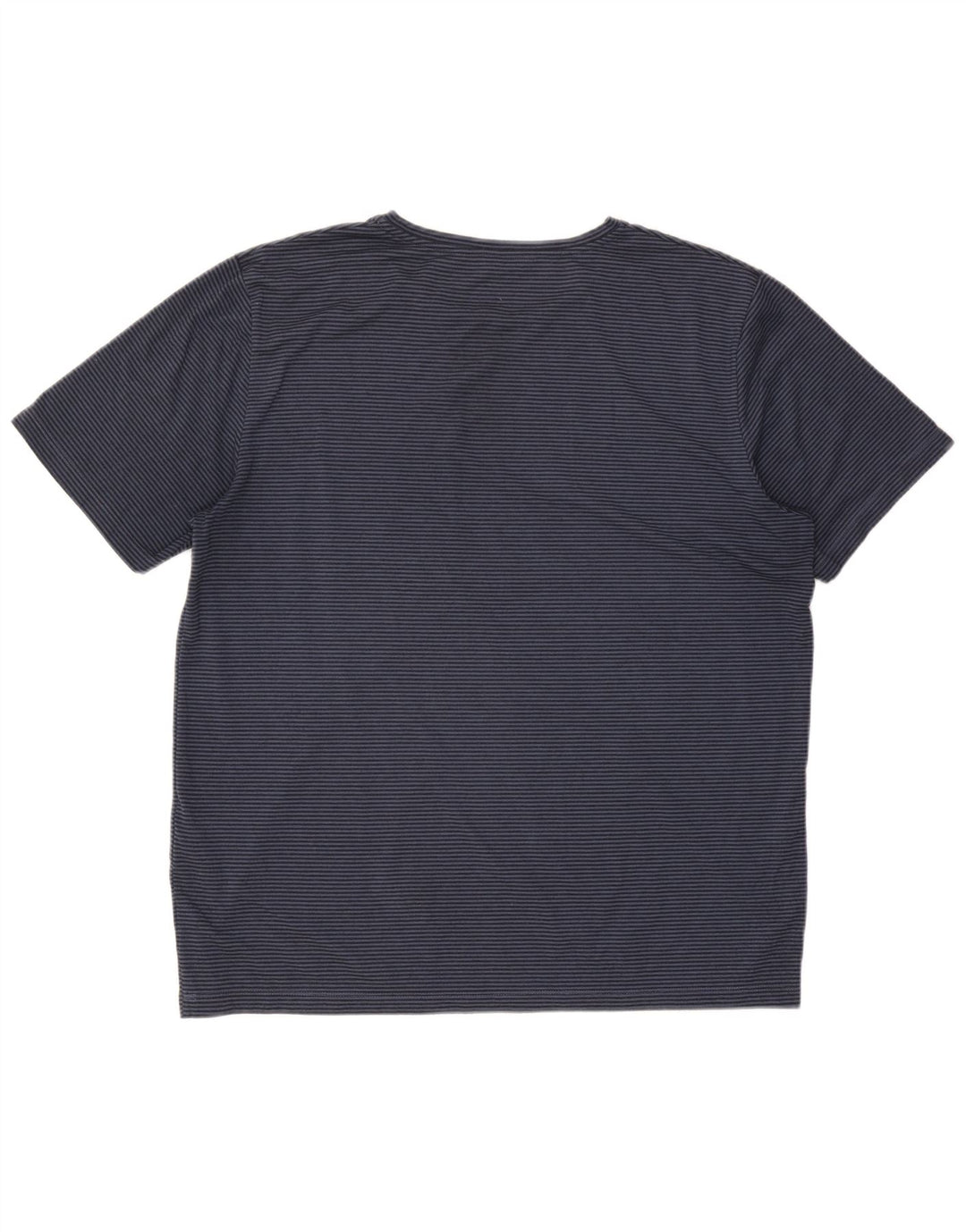 Rohan Ανδρικό T-Shirt Top Large Navy Blue ριγέ πολυεστέρας