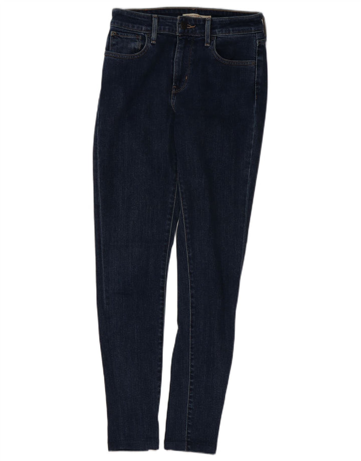 LEVI'S Γυναικείο 721 Ψηλό Skinny Jeans W25 L29 Μπλε βαμβακερό