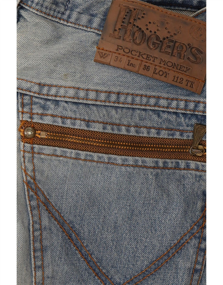 ROY ROGERS Mens Straight Jeans W34 L36 Blue Vintage Roy Rogers and Second-Hand Roy Rogers from Messina Hembry 