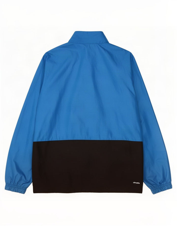 Adidas Boys αθλητική φόρμα Adidas Top Jacket 9-10 Years Blue Colourblock Polyester