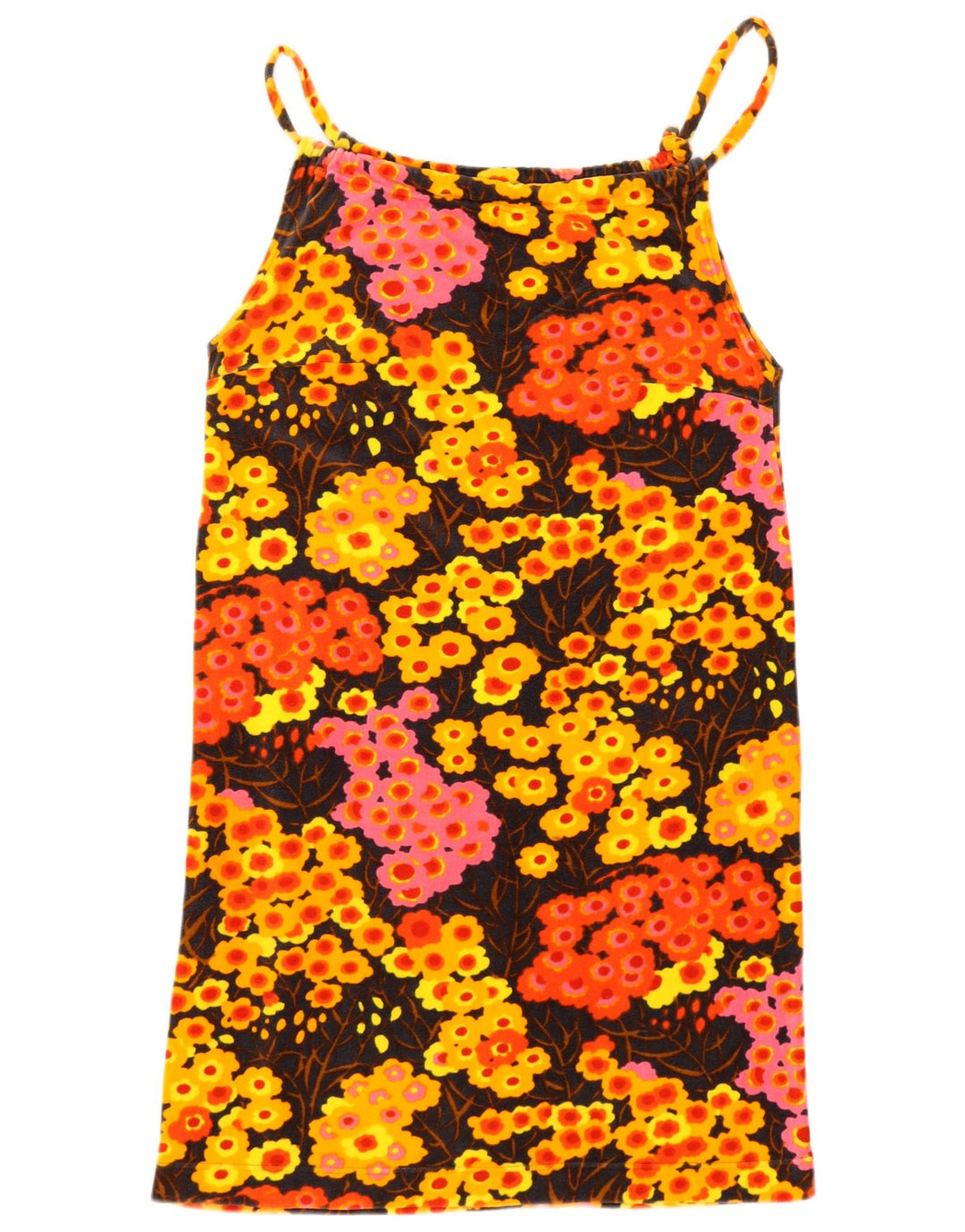 Vintage Γυναικείο Sundress UK 14 Medium πολύχρωμο Floral