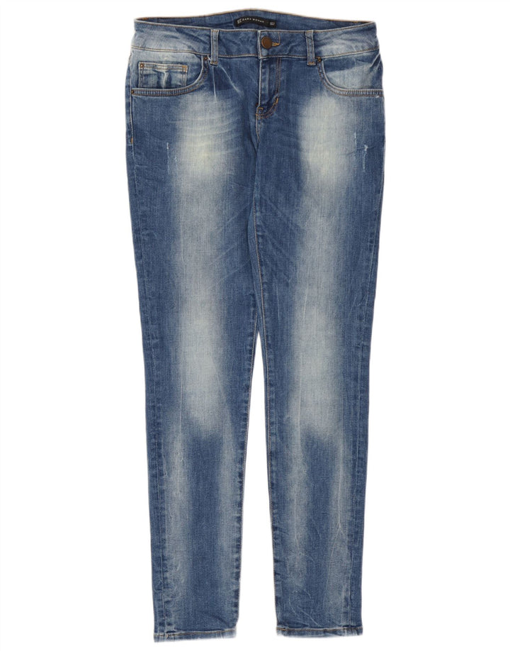 Zara Γυναικείο Skinny Jeans EU 40 Medium W30 L30 Blue