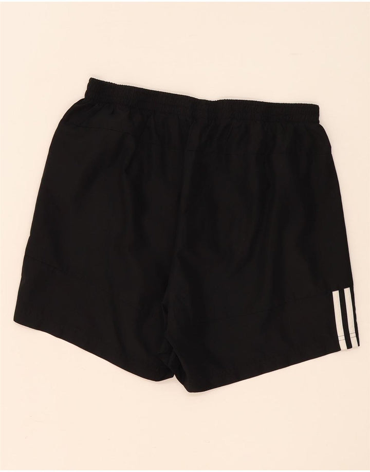 Γυναικείο αθλητικό σορτς Adidas UK 14 μεσαίο μαύρο πολυεστέρα